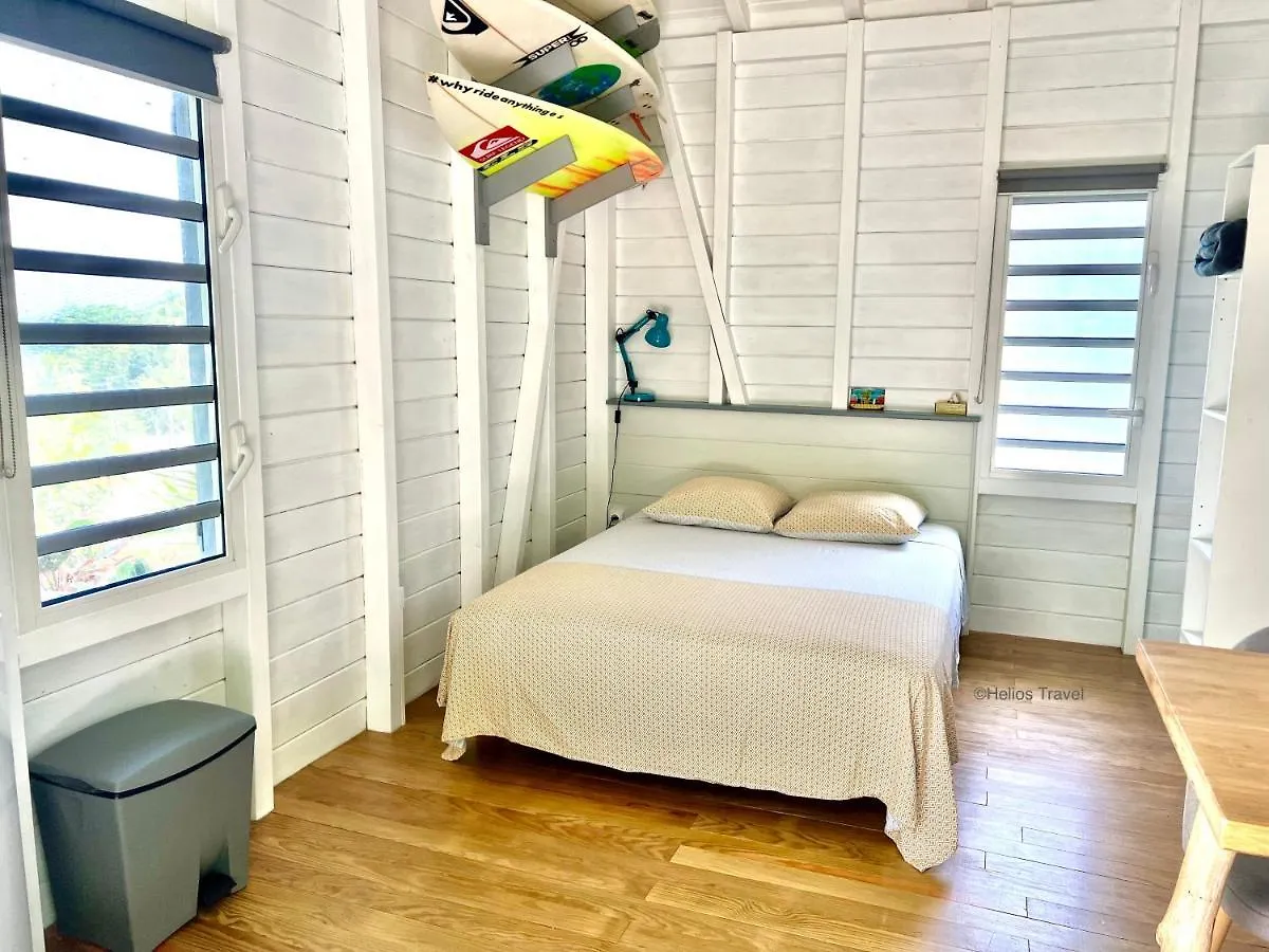 Guest house Le Surf Lodge, Chambre Avec Vue Mer Dans Un Ecrin De Verdure Deshaies Guadeloupe