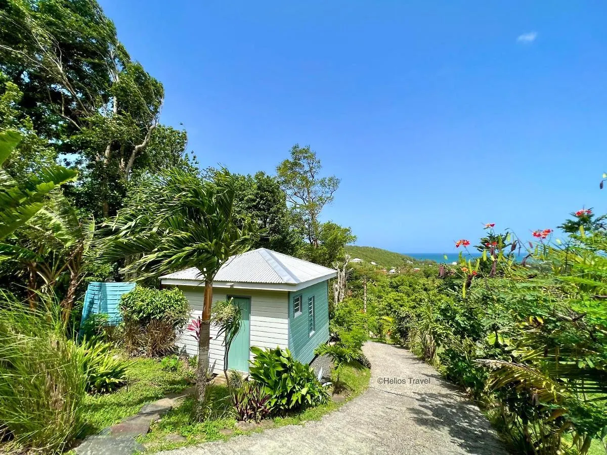 Guest house Le Surf Lodge, Chambre Avec Vue Mer Dans Un Ecrin De Verdure Deshaies