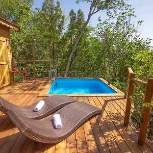  Village de vacances Au Jardin Des Colibris Ecolodge&spa